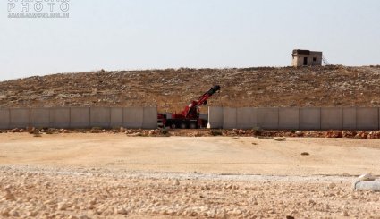 احداث دیوار مرزی بین ترکیه و سوریه