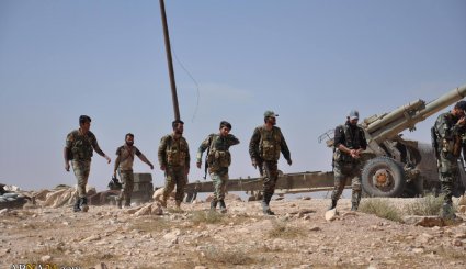 تصاویر پیشروی ارتش سوریه در شرق حمص