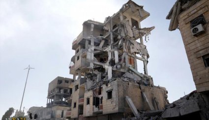 جنگ با داعش در شهر رقه سوریه