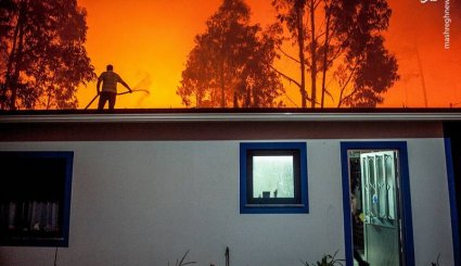 آتش سوزی مرگبار در پرتغال