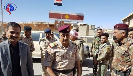 استقرار نیروهای مشترک عراقی در مرکز سنجار + تصاویر