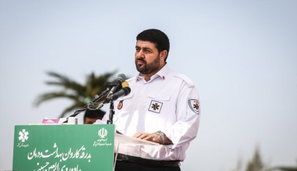 آیین بدرقه و اعزام اکیپ های اورژانس اربعین حسینی