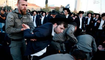 درگیری پلیس اسرائیل با یهودیان ارتدوکس