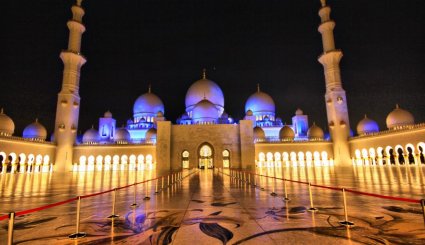 مسجد الشيخ زايد في الامارات