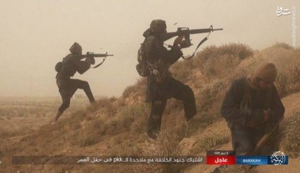 حمله داعش به میادین نفتی دیرالزور
