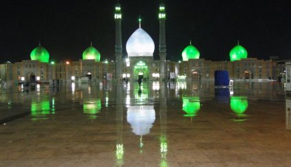 مسجد جمكران،في ضواحي مدينة قم المقدسة،ايران