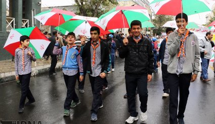 راهپیمایی«13 آبان»در استان ها + تصاویر