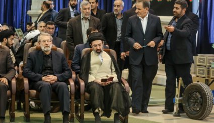 تصاویر مراسم ترحیم پدر سردار قاسم سلیمانی در مصلی تهران - 2
