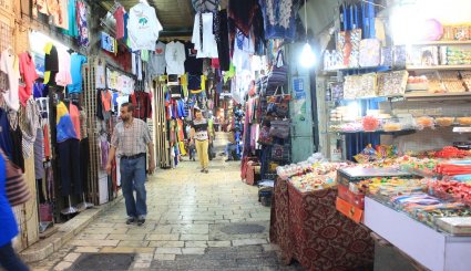 سوق القطانين في القدس-فلسطين
