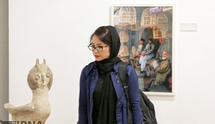 نخستین نمایشگاه سراسری هنرهای تجسمی افغانستان + تصاویر