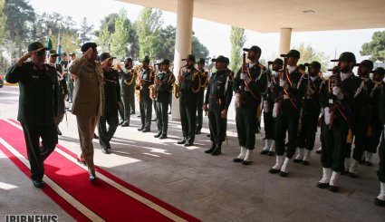 دیدار فرمانده ارتش پاکستان با فرمانده سپاه پاسداران
