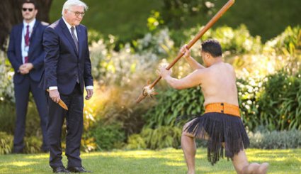 استقبال عجیب از رییس جمهور آلمان در نیوزیلند