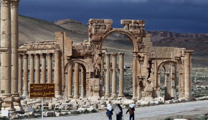 مدينة تدمر الاثرية في سوريا 