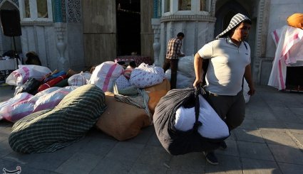 جمع آوری کمکهای مردمی برای زلزله زدگان - اصفهان + تصاویر
