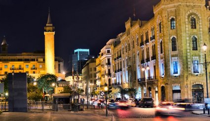 بيروت العاصمة اللبنانية 
