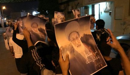 مسيرات بأنحاء البحرين تطالب فك الحصار عن الشيخ قاسم