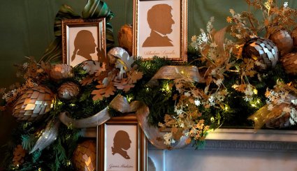 تصاویر/ تزئین کاخ سفید برای کریسمس
