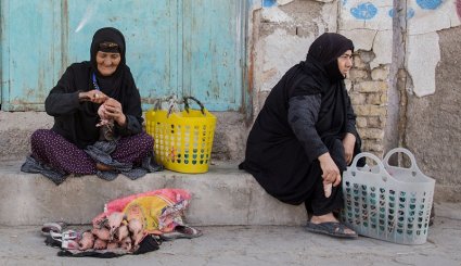 السوق المحلي لبيع الطيور و الدواجن في مدينة زابل في ايران 