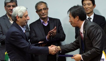 امضاء تفاهمنامه همکاری بین بخش خصوصی ایران و کره جنوبی
