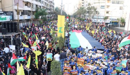 مسيرة القدس عاصمة فلسطين الأبدية الضاحية الجنوبية   في بيروت
