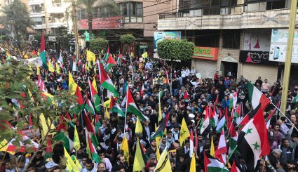 مسيرة القدس عاصمة فلسطين الأبدية الضاحية الجنوبية   في بيروت