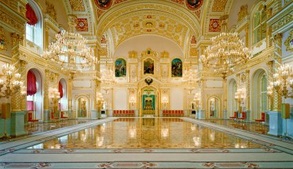 قصر الكرملين من روائع العمارة الروسية 