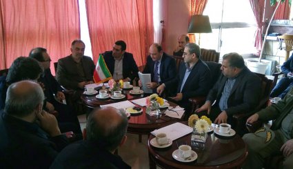 نشست مسئولان راه آهن های ایران و جمهوری آذربایجان در آستارا
