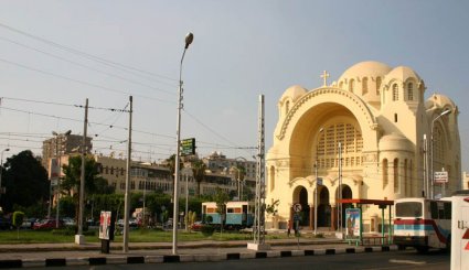 كنيسة البازيليك من معالم مصر الجديدة