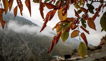 الخريف في مدينة رودسر بجيلان شمال ايران