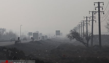 تبریز غرق در آلودگی