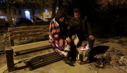 روایت تصویری از شب پُر استرس تهرانی‌ها