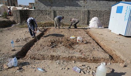 ساخت کپر در مناطق زلزله زده سرپل‌ذهاب
