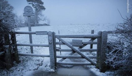  انگلیس در شوک برف زمستانی