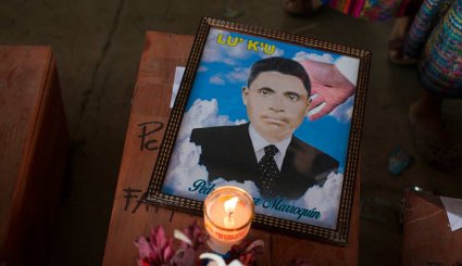 تشییع کشته شدگان جنگ داخلی گواتمالا
