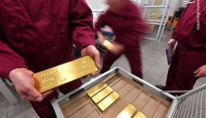 گنجینه طلای بانک مرکزی روسیه