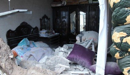 تصاویر تخریب جنوب غرب شهر عفرین توسط ارتش ترکیه
