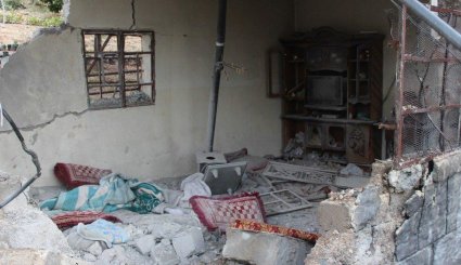 تصاویر تخریب جنوب غرب شهر عفرین توسط ارتش ترکیه