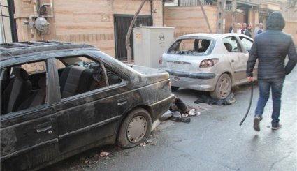 تصاویر تخریب خودروها و منازل مردم توسط دراویش/ دستگیری آشوبگران در خیابان پاسداران