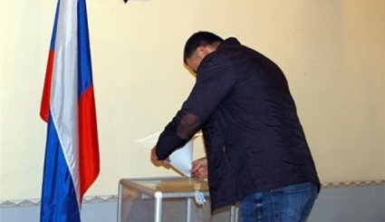 انتخابات ریاست جمهوری روسیه در آسیای مرکزی + تصاویر