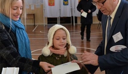 انتخابات ریاست جمهوری روسیه در آسیای مرکزی + تصاویر