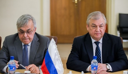 جابري انصاري يلتقي المبعوث الخاص للرئيس الروسي في الشؤون السورية