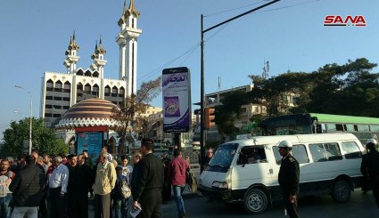 زندگی عادی در حمص پس از تجاوز سه کشور به سوریه/ تظاهرات مردم سوریه در اعتراض به تجاوز موشکی + عکس