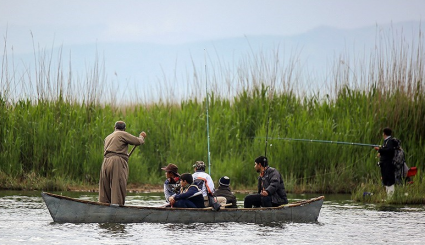 مهرجان صيد السمك في مريوان 
