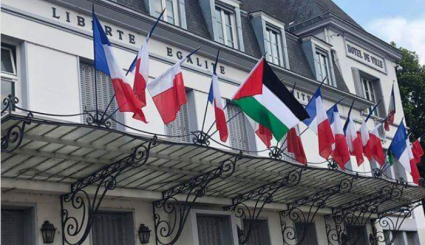 فيديو وصور.. مدن فرنسية ترفع علم فلسطين على مبانيها