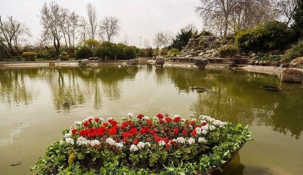 بالصور...حديقة الزهور في اصفهان
