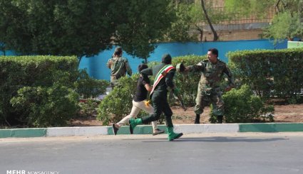 تصاویر جدید از حمله تروریستی به رژه نیروهای مسلح در اهواز