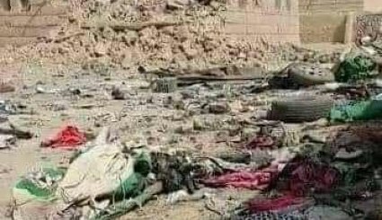 أكثر من 25 شهيدا يمنيا في حصيلة جديدة لمجزرة الجوف