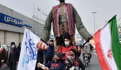 تصاویر راهپیمایی ۲۲ بهمن در تهران 