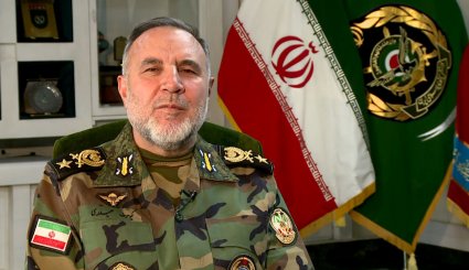فيديو خاص: قائد عسكري ايراني يحذر من رد كلمح البصر او هو اقرب!!