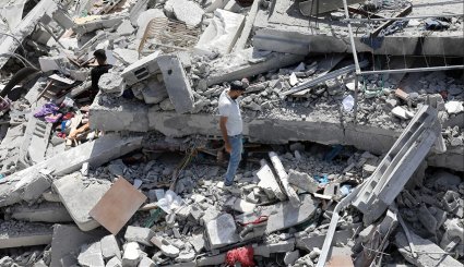 مجازر الاحتلال الاسرائيلي في اليوم الـ212 من العدوان علی غزة